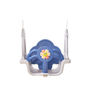 Kids Slide Swing Basketball Ring Blue