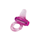 Bodywand Rechargeable Lick It Pleasure Ring Vibrating Cock Ring Pink