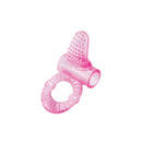 Bodywand Rechargeable Lick It Pleasure Ring Vibrating Cock Ring Pink