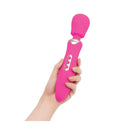 Bodywand Rumble Wand 10 Inch Hot Pink Usb Rechargeable Massage Wand
