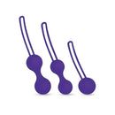 Bodywand Squeeze Kegel Training Set Kegel Ball 3 Piece Kit Purple