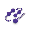 Bodywand Squeeze Kegel Training Set Kegel Ball 3 Piece Kit Purple