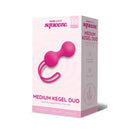 Bodywand Squeeze Medium Kegel Duo Pink Kegel Balls 50 Grams