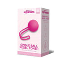 Bodywand Squeeze Single Ball Kegel Toner Pink Kegel Ball 37 Grams