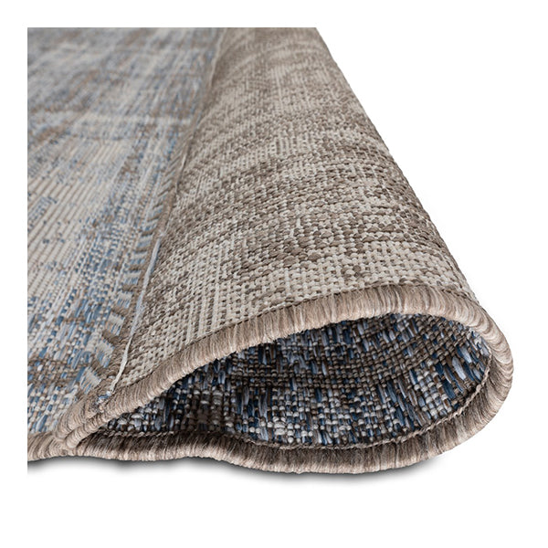 Bohemian Tweed Breeze Mink Raw Blue Rug 200Cmx290Cm