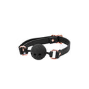 Bondage Couture Ball Gag Black Mouth Restraint