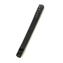 Boneyard Silicone Cock Strap Black Black 3 Snap Adjustable Cock Ring