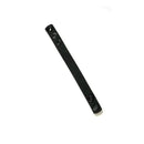 Boneyard Silicone Cock Strap Black Black 3 Snap Adjustable Cock Ring
