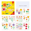 Flower Monaco Paper Cut Pack Of 3 Set 1