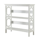 Laurel 3 Tier Bookshelf Display Rack White