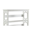 Laurel 3 Tier Bookshelf Display Rack White