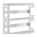 Laurel 3 Tier Bookshelf Display Rack White