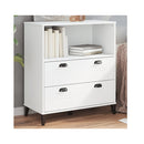Bookcase Viken White 80X40X90 Cm Engineered Wood