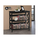 Lucas 3 Tier Bookshelf Display Rack Black