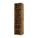 Bookshelf Storage Shelves 6 Tier Display Unit Organizer Cabinet