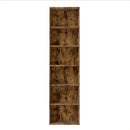 Bookshelf Storage Shelves 6 Tier Display Unit Organizer Cabinet