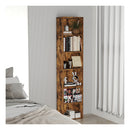 Bookshelf Storage Shelves 6 Tier Display Unit Organizer Cabinet