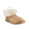 Platinum Sheepskin Water-resistant Mid Bailey Button Boots Chestnut