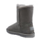Platinum Sheepskin Water-resistant Mid Bailey Button Boots Grey