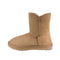 Platinum Sheepskin Water-resistant Mid Bailey Button Boots Chestnut