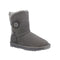 Platinum Sheepskin Water-resistant Mid Bailey Button Boots Grey