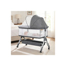 Baby Cot Bed Crib Newborn Bassinet Adjustable Bedside