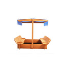 Kids Wooden Sandbox