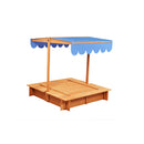 Kids Wooden Sandbox