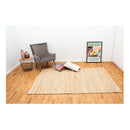 80 X 350Cm Borriss Natural White  Rug