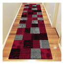 Bostonia Red Rug 80X300 Cm