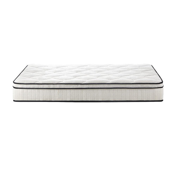 Boucle Mattress Pocket Spring Memory Foam Euro Top Medium Firm