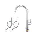 Brass Kitchen Sink Laundry Mixer Tap Swivel Spout Faucet