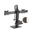 Brateck Dual Screens Vertical Lift Monitor Stand Thin Client Cpu Mount