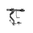 Brateck Ldt81 C022Uc B Noteworthy Gas Spring Dual Monitor Arm