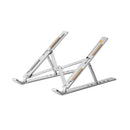 Brateck Lps03303 Portable 6 Level Adjustable Alum Laptop Riser Silver