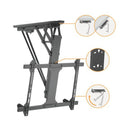 Brateck Plb M0546Ai Smart Flip Down Tv Ceiling Mount Black