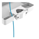 Brateck Pole Mounted Storage Shelf Easily Mounted Poles Black