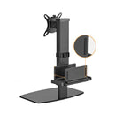 Brateck Vertical Lift Monitor Stand Thin Client Cpu Mount Fit 17 To 32