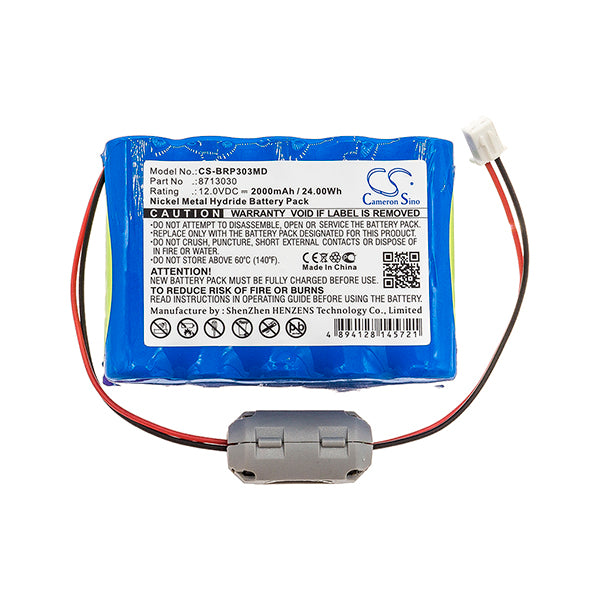 Cameron Sino Cs Brp303Md 2000Mah Replacement Battery For Braun