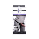 Brazen 8In Silicone Dildo With Harness Flesh