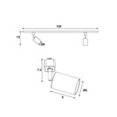 Bridge 2 White 2Lt Track Kit