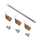 Bridge 3 White 3Lt Track Kit