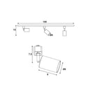 Bridge 3 White 3Lt Track Kit