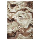 Brown Marble Eclipse Rug