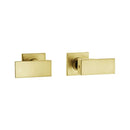 Brushed Gold Shower Taps Hot And Cold Wall Bathroom Tap Basin Faucet