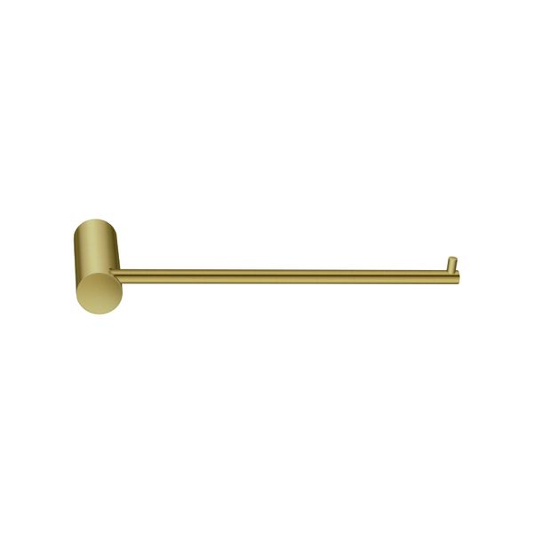 Brushed Gold Single Towel Ring Holder Hook Hanger