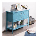 Buffet Sideboard Cabinet With 2 Drawers And Storage Cupboard