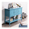 Buffet Sideboard Cabinet With 2 Drawers And Storage Cupboard
