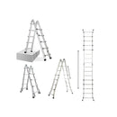 Bullet Folding Aluminium Multipurpose Ladder Workshelf Platform