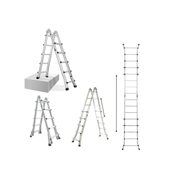 Bullet Folding Aluminium Multipurpose Ladder Workshelf Platform